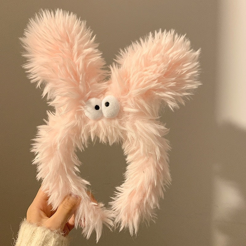 Cute Face Wash Hair Bands Female Cartoon Headwear Hair Band Headband Apply - happyshop365247