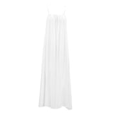 Fall Halter Spaghetti Straps Long Dress Pajamas Women