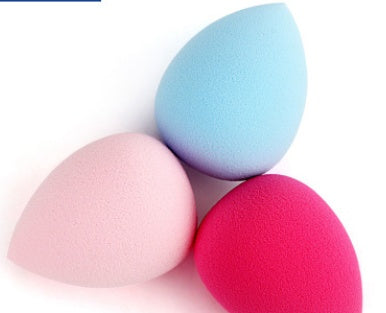 Beauty Sponge Face Wash Sbr Latex Water Drop Puff - happyshop365247