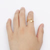 Personalized Heart Name Ring Adjustable Size Stainless Steel Wedding Jewelry