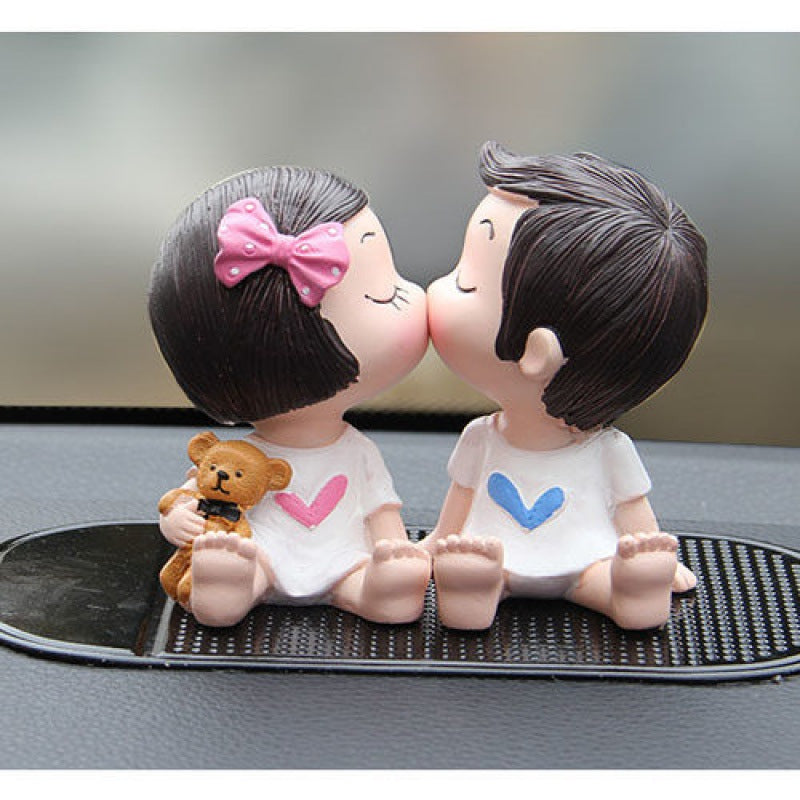 Cute Couple Hanging Foot Monkey Doll Ornaments