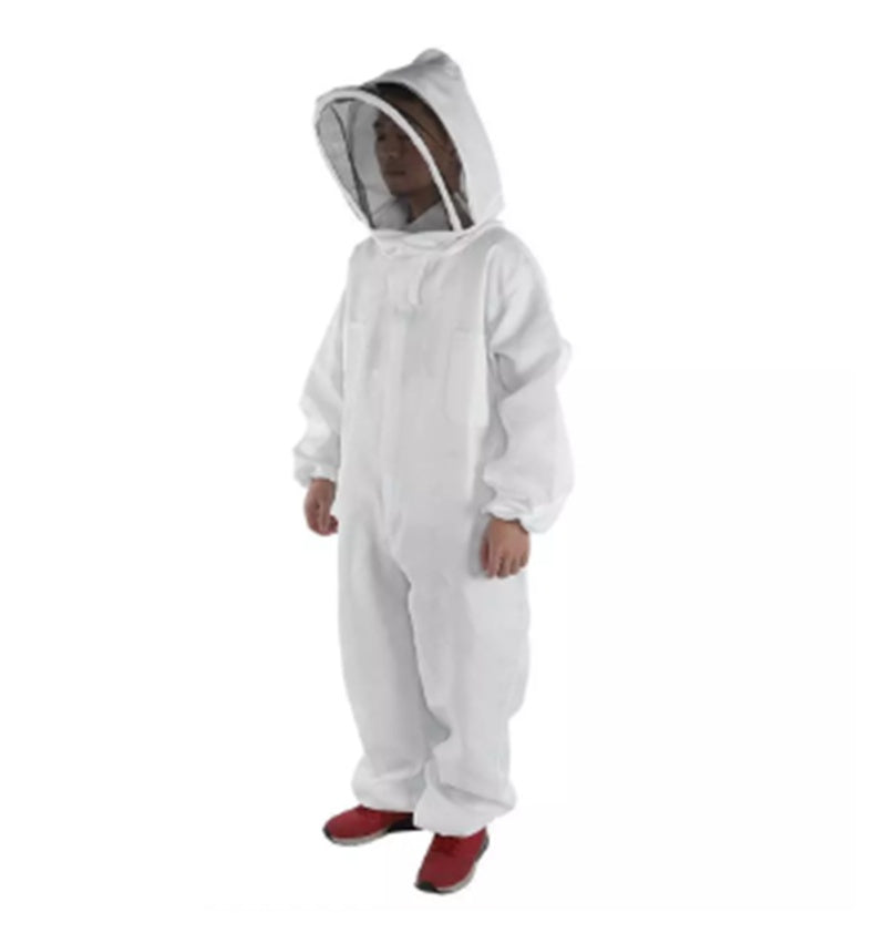 White Bee-proof Clothing Thickened One-piece Cotton Bee Protective Clothing