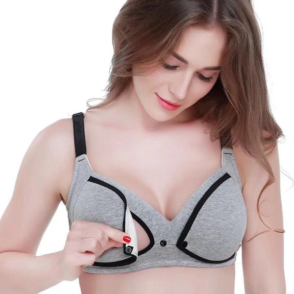 Breastfeeding Bras Maternity Open Nursing Bra for Feeding Nursing Underwear Clothes for Pregnant Lingerie Women Intimate Clothes - happyshop365247