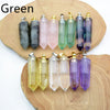 Natural Crystal Pendant Perfume Bottle