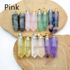 Natural Crystal Pendant Perfume Bottle