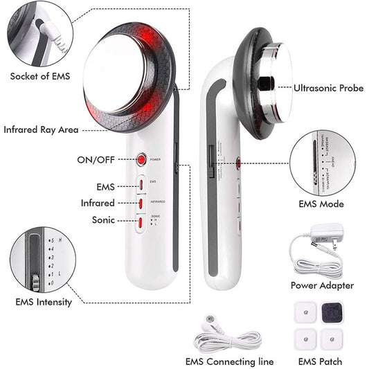 Three-in-one Slimming Instrument Massage Beauty Instrument - happyshop365247