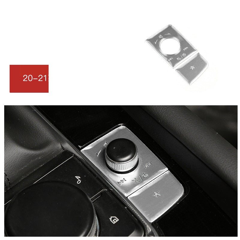 Multimedia knob button sticker