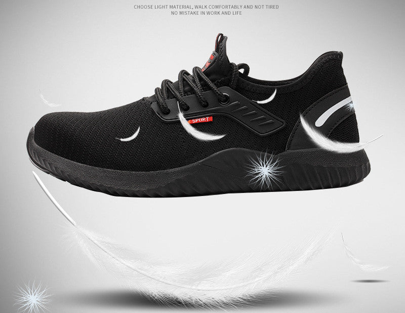 Breathable Safety Shoes Anti-smashing Work Safety Shoes - happyshop365247