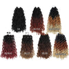 Ombre Curly Crochet Hair Synthetic Braiding Hair Extensions - happyshop365247