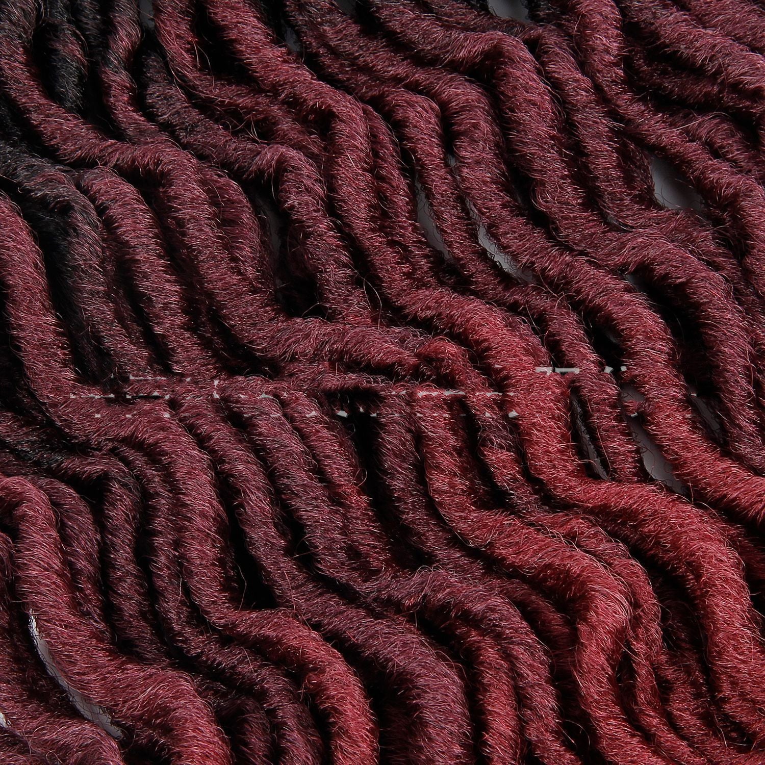 Ombre Curly Crochet Hair Synthetic Braiding Hair Extensions - happyshop365247