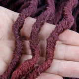 Ombre Curly Crochet Hair Synthetic Braiding Hair Extensions - happyshop365247