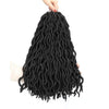 Ombre Curly Crochet Hair Synthetic Braiding Hair Extensions - happyshop365247