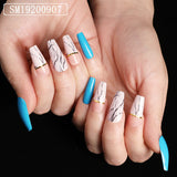 Ballet Coffin Fake Nails - happyshop365247