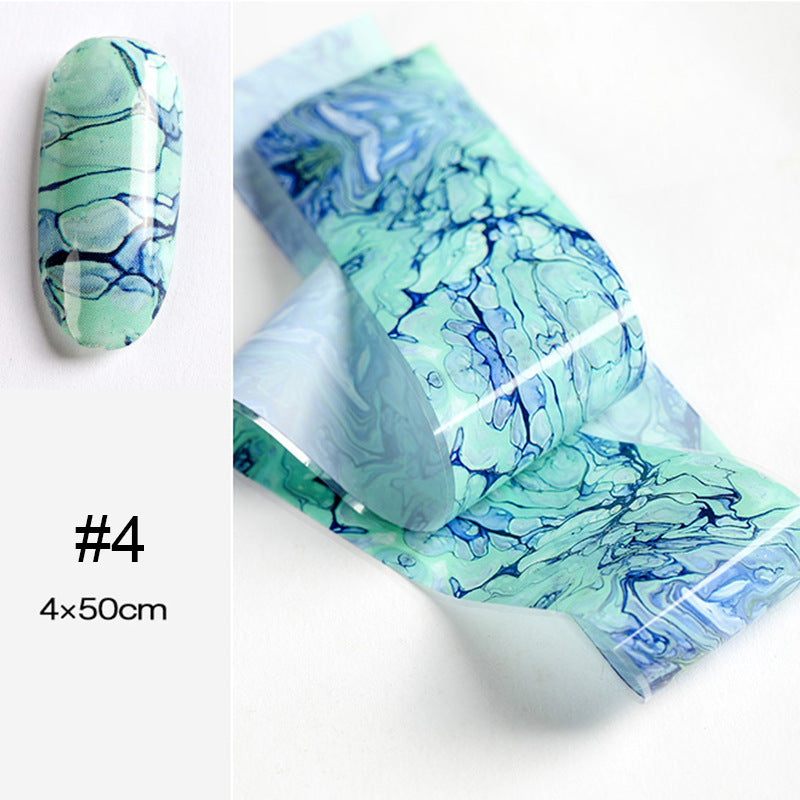 Popular Nail Applique Retro Night Starry Sky Starry Paper - happyshop365247