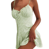 Floral Dress Mini Camisole Dress Women - happyshop365247