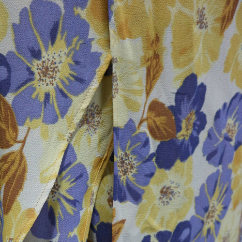 Violet Print Suspender Long Dress Dress Women - happyshop365247