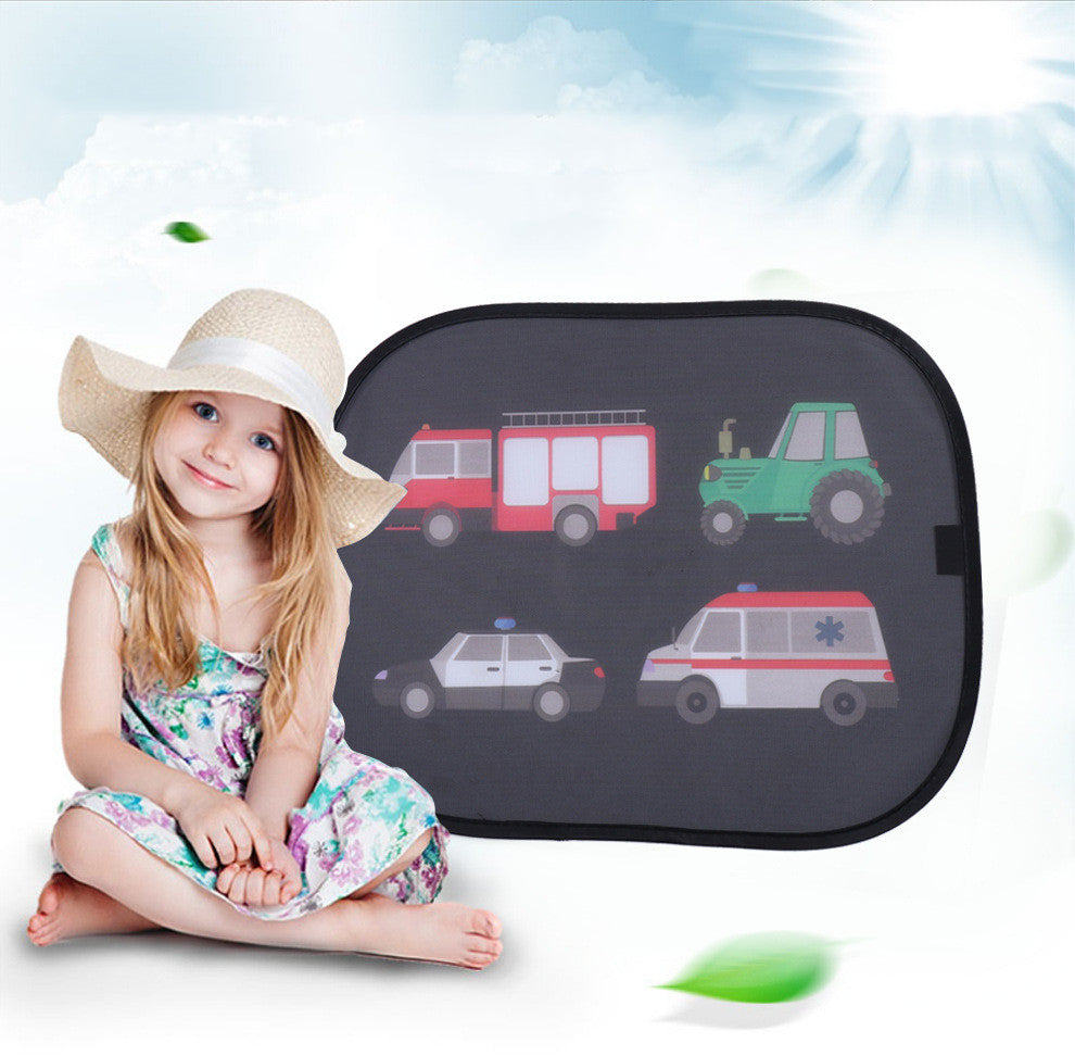 Heat Insulation Sunshade Adsorption Electrostatic Stickers Car Glass Stickers PVC Upgrade Sunshield