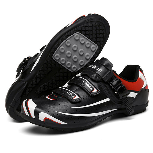 Outdoor Non-lock Cycling Shoes, Rubber Sole Men And Women Couple All-terrain Cycling Shoes - happyshop365247