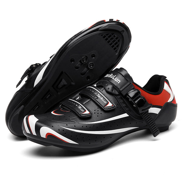 Outdoor Non-lock Cycling Shoes, Rubber Sole Men And Women Couple All-terrain Cycling Shoes - happyshop365247