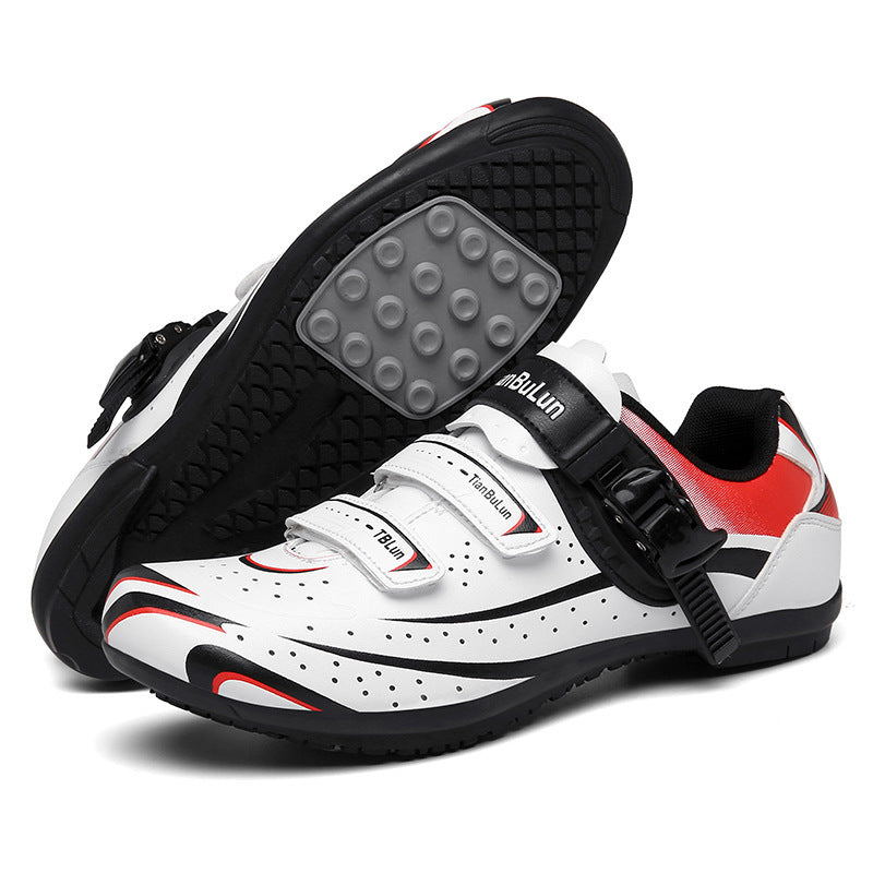 Outdoor Non-lock Cycling Shoes, Rubber Sole Men And Women Couple All-terrain Cycling Shoes - happyshop365247