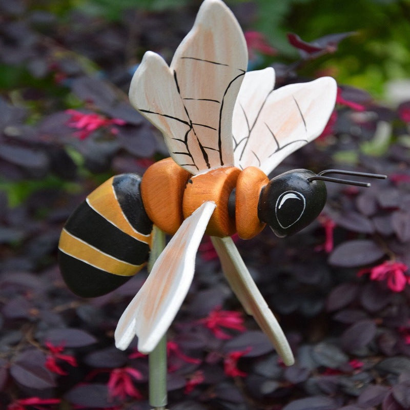 Bee Garden Wind Turn Decorations