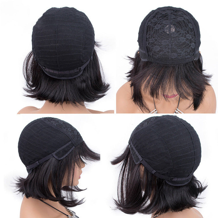 Unice Hair Full Machine Human Hair Wigs For Black Women - happyshop365247