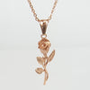 Stainless Steel Gold Roses Necklace For Men New Fashion Gold Cross Pendent With Chain Necklace Jewelry Men Necklace