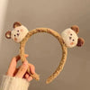Cute Face Wash Hair Bands Female Cartoon Headwear Hair Band Headband Apply