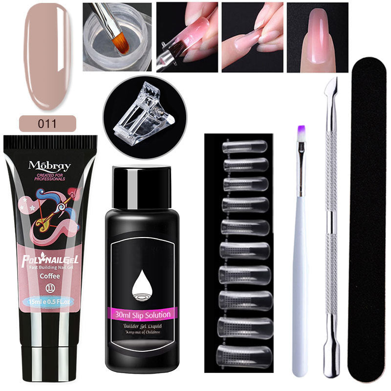 7-Piece Nail Art Crystal Extender Set - happyshop365247