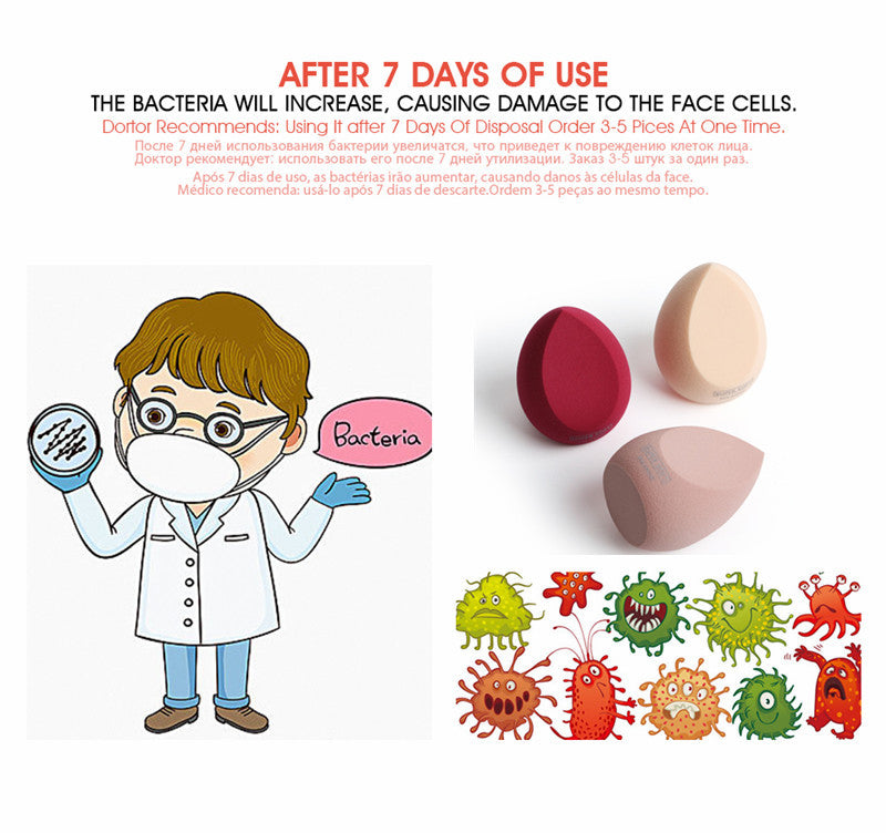 5 pack mini beauty eggs - happyshop365247