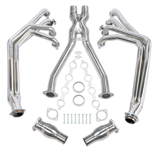 Exhaust Header For Corvette 97-04 5.7 V8 Long Tube 1-7-8  Ban The Sale Of Amazon