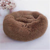 Round Long Hairy Autumn And Winter Nest Pad Cat Mattress - happyshop365247