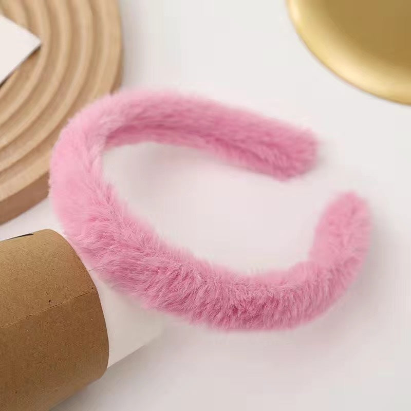 Cute Face Wash Hair Bands Female Cartoon Headwear Hair Band Headband Apply - happyshop365247