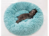 Round Long Hairy Autumn And Winter Nest Pad Cat Mattress - happyshop365247