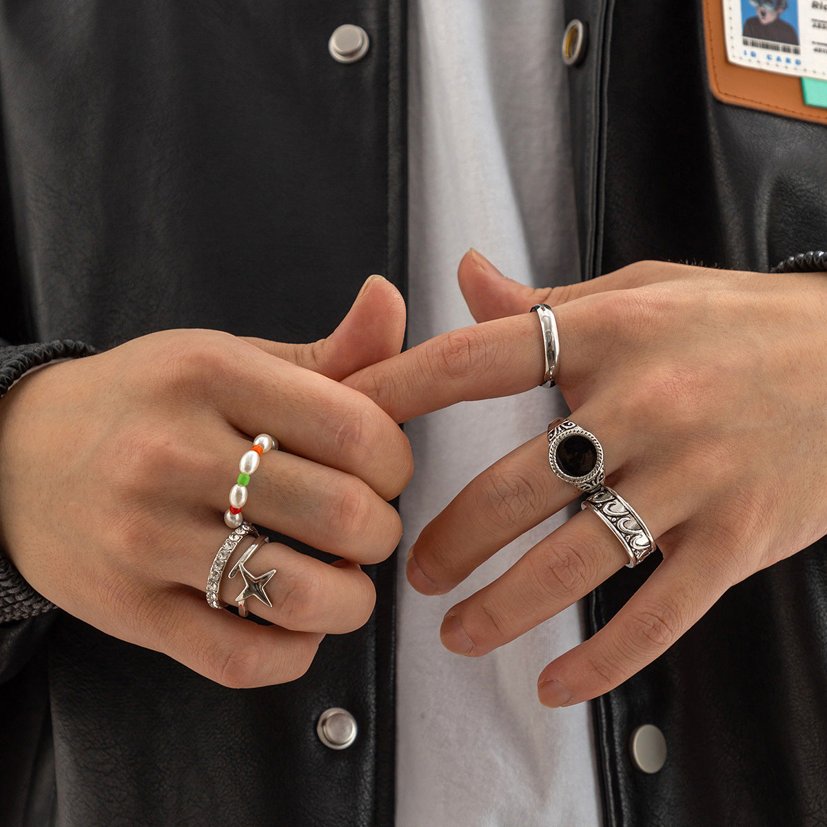 Fashion Versatile Pearl Ring - happyshop365247