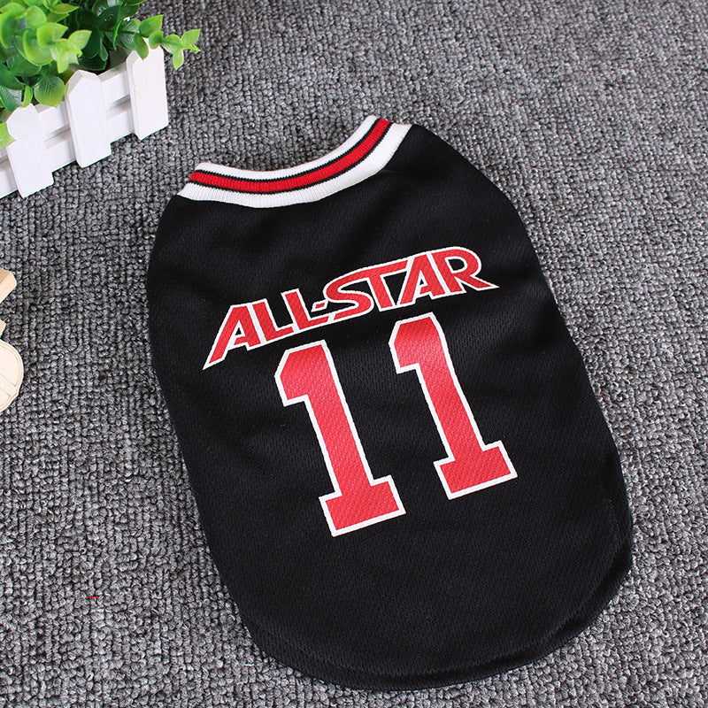 Hot World Cup Ball Spring And Summer Dog Vest Pet Supplies - happyshop365247