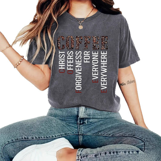 T-shirt COFFEE