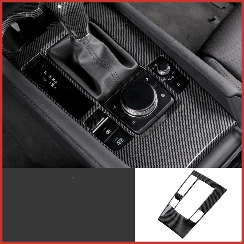 Mazda 3 Angkesaila modified interior carbon fiber decoration