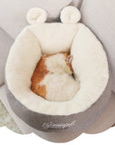Pet Dog Bed Warming Soft Sleeping Bag Cushion Puppy Kennel - happyshop365247
