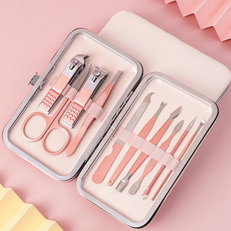 Nail set manicure set manicure pedicure scissors care tool - happyshop365247