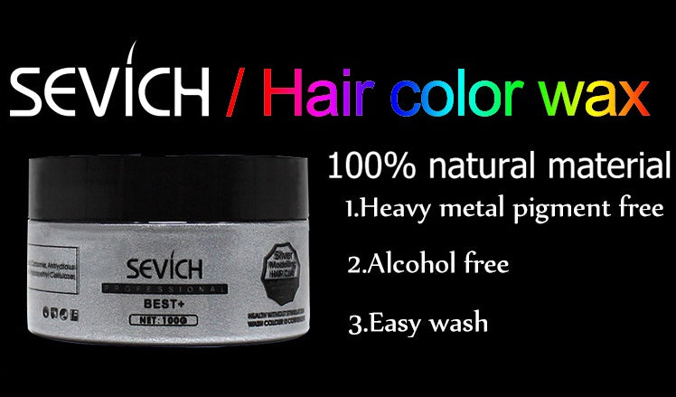 Disposable Hair Cream Colored Hair Wax - happyshop365247