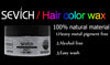 Disposable Hair Cream Colored Hair Wax