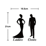 Home Bathroom Decor Wall Stickers Art Stickers Creative Home Decor Bathroom Cute Door Stickers - happyshop365247