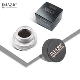 IMAGIC Makeup Waterproof Eyebrow Cream 6 Colors Optional With Brush Head Eyebrow Cream Set - happyshop365247