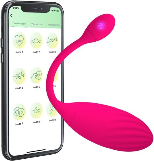 APP Remote Control Vibrator Clitoral Stimulator Adult Sex Toys for Women,G Spot Vibrator Vibrators Bluetooth Long Dista - happyshop365247