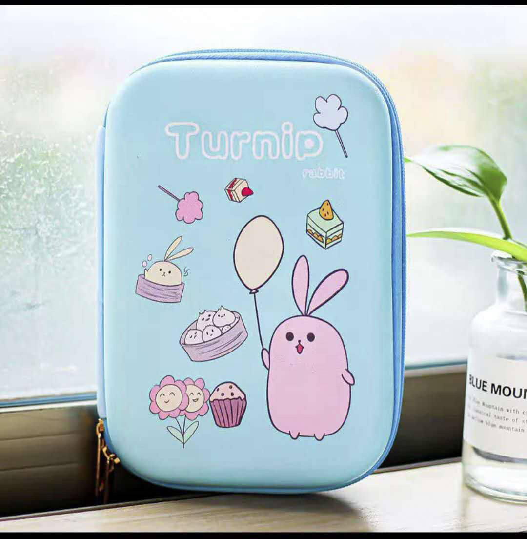 Cartoon EVA Children's Stationery Pencil Case 3D Waterproof Stationery