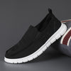 Autumn men's shoes: -style casual shoes, one-foot lazy shoes, zipper leather shoes, color-blocked trendy shoes, flat board shoes for men