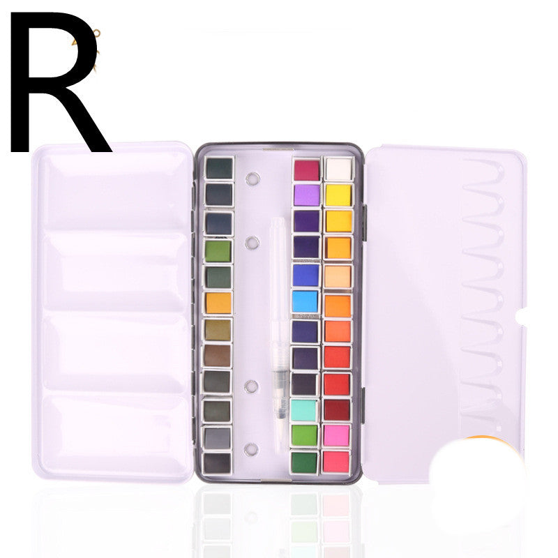 Solid Watercolor Paint Set Sketch Watercolor