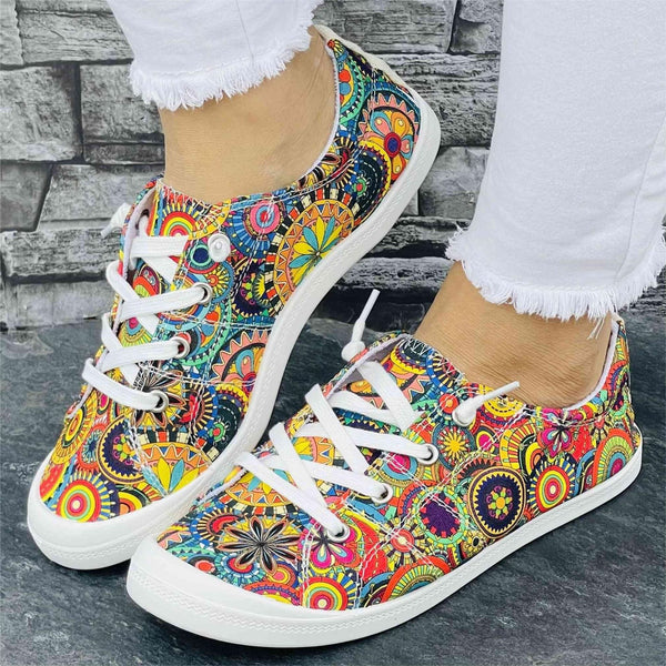 Women's casual single shoes in spring