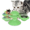 Cat Rotating Windmill Multi-Function Toys Itch Scratching Device Teeth Shining Toy - happyshop365247